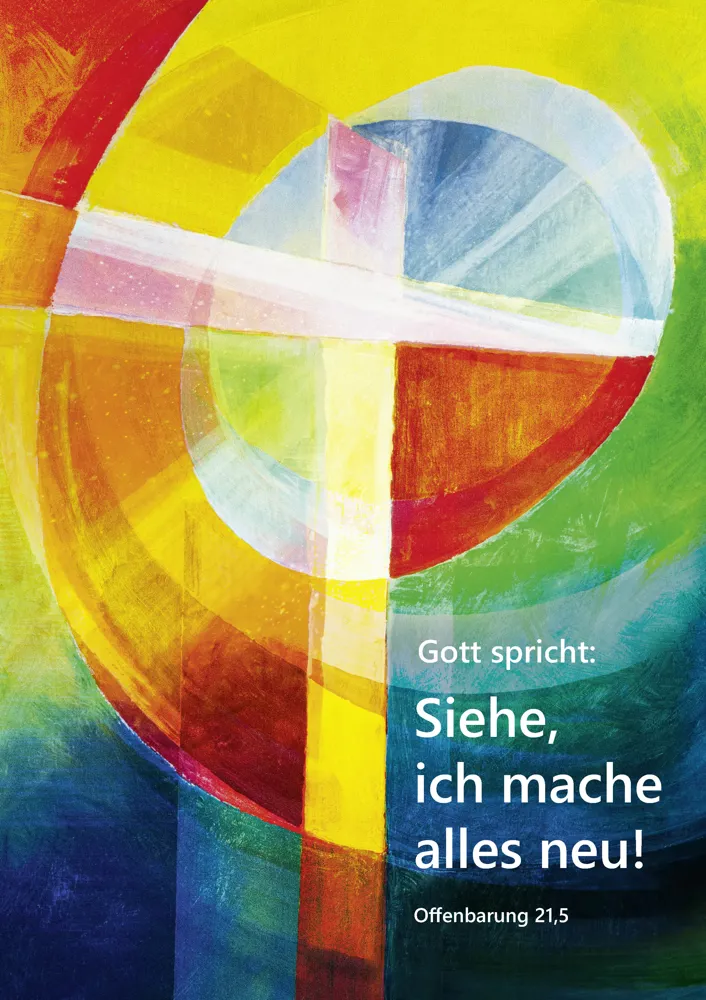 JL 2026 Kunst Plakat A4 Motiv: Lichtkreuz