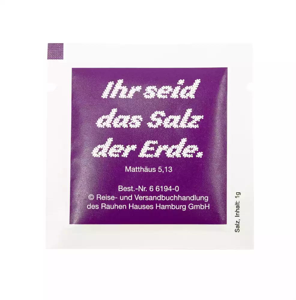 Salztütchen "Ihr seid das Salz der Erde" (10 St.)