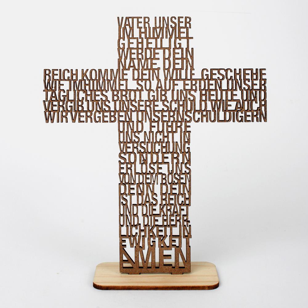 Text Kreuz Vater Unser In Geschenk Gunstig Kaufen Im Shop